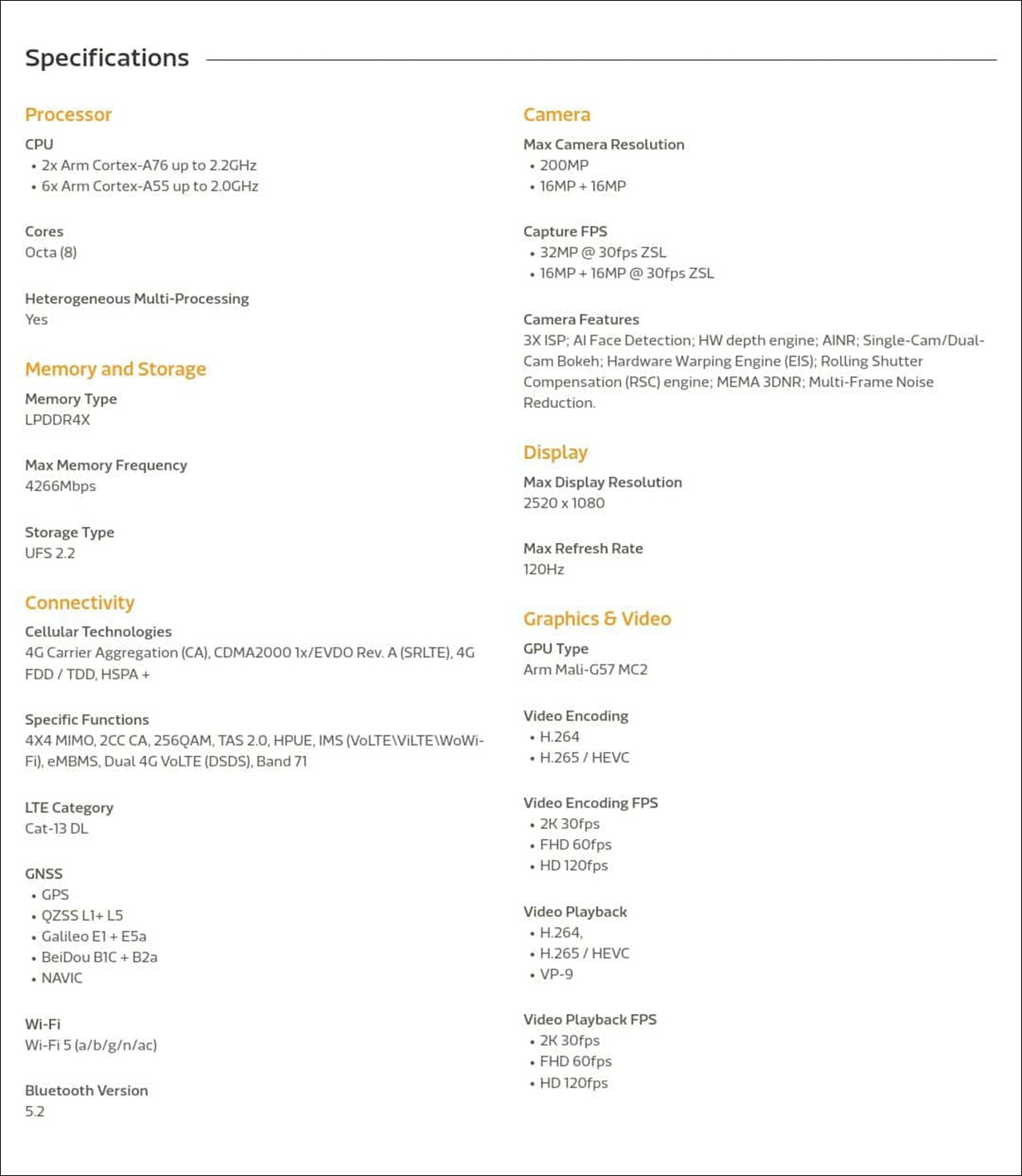 Toàn bộ thông số kỹ thuật của MediaTek Helio G100 Toàn bộ thông số kỹ thuật của MediaTek Helio G100