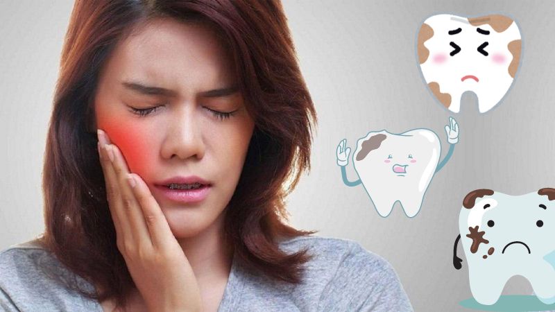 Đau, sưng miệng, cổ hoặc hàm là dấu hiệu bị áp xe răng