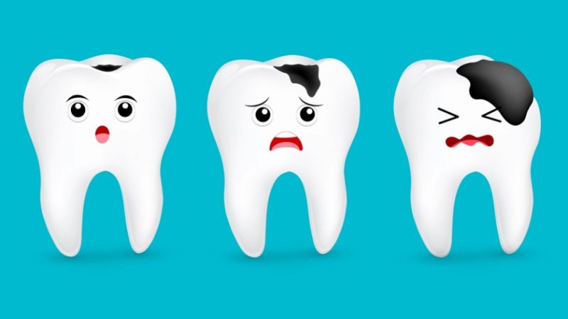 Cảm giác khó chịu hoặc đau khi nhai thức ăn là dấu hiệu sâu răng