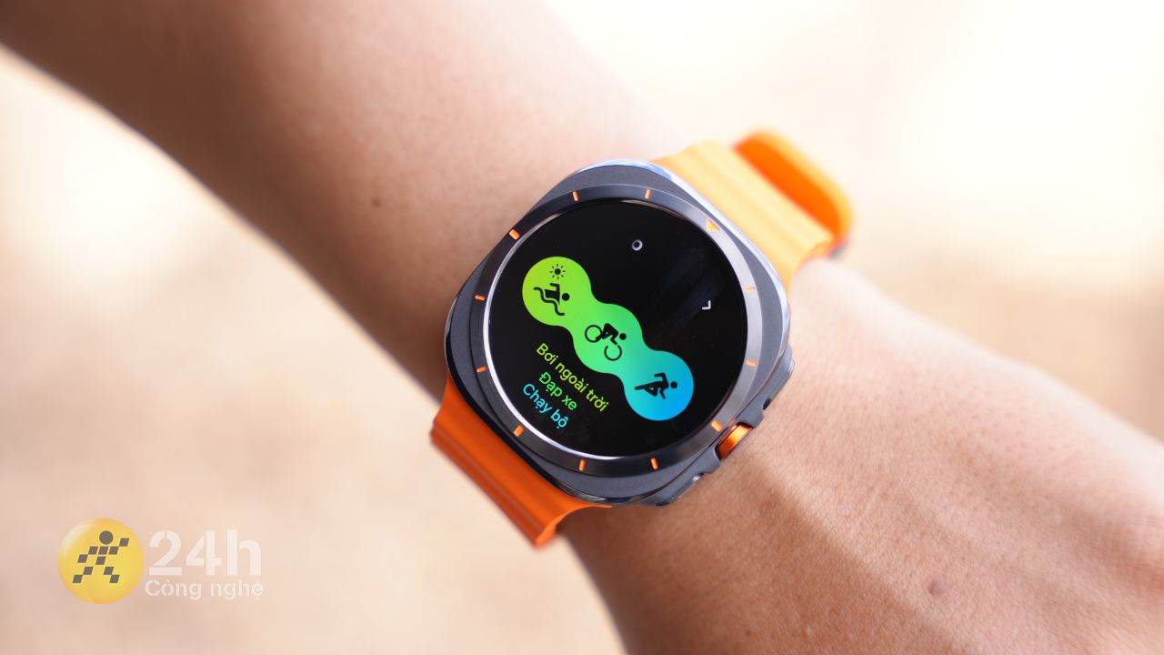Những trải nghiệm dẫn đầu trên Galaxy Watch Ultra 