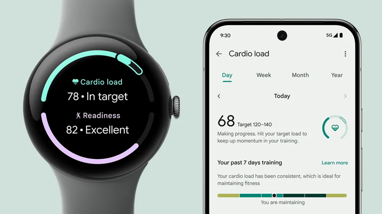 Tính năng Cardio Load mới trên Google Pixel Watch 3