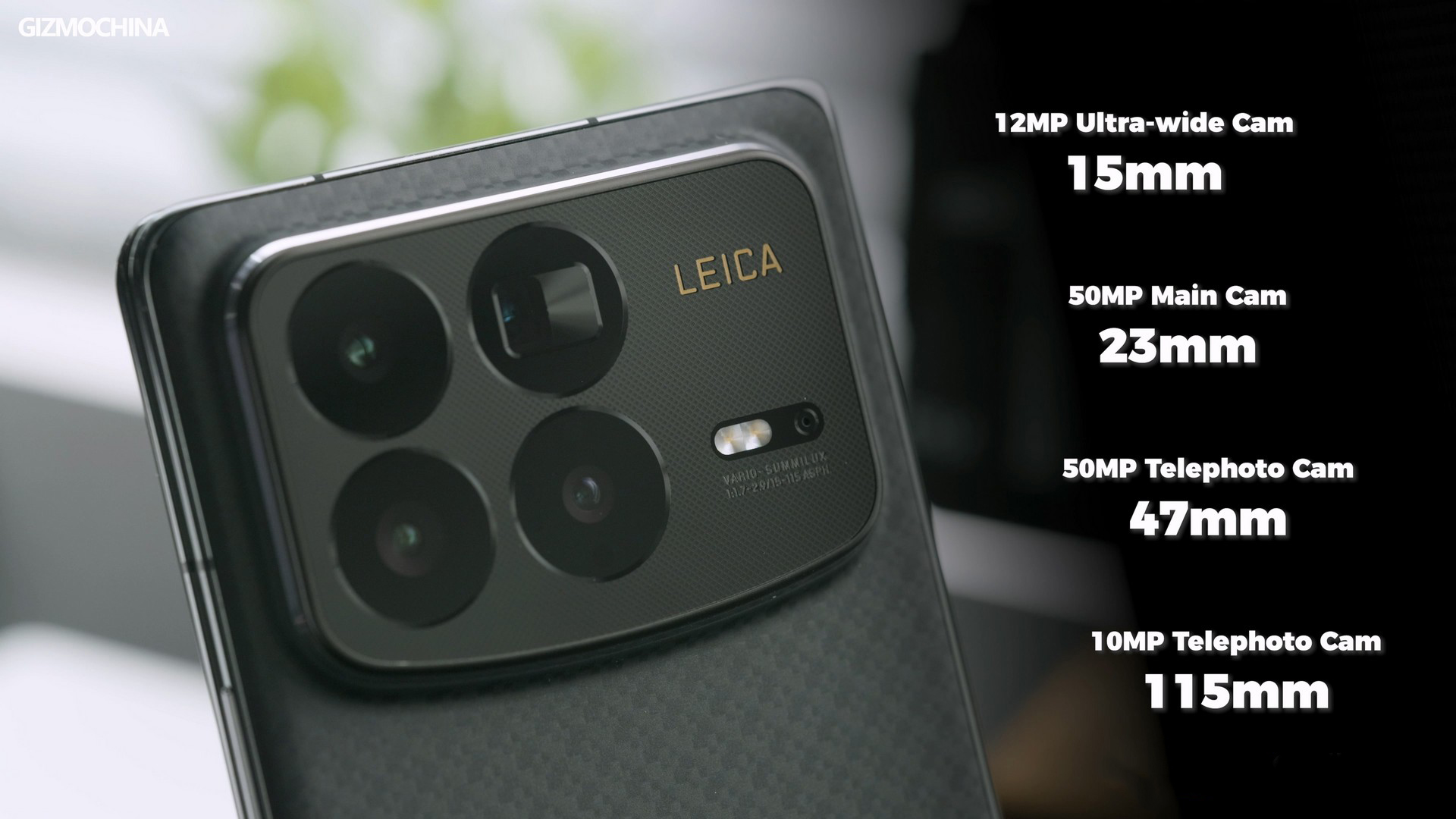 Xiaomi MIX Fold 4 được trang bị bộ camera tốt dù đã bị cắt giảm chút so với thế hệ trước. Nguồn: Gizmochina. Xiaomi MIX Fold 4 được trang bị bộ camera tốt dù đã bị cắt giảm chút so với thế hệ trước. Nguồn: Gizmochina.