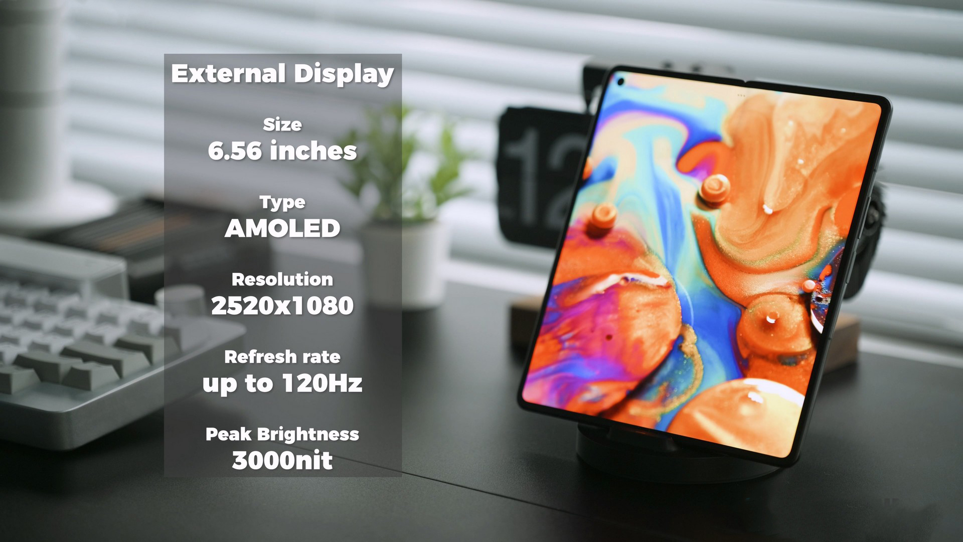 Xiaomi MIX Fold 4 được trang bị màn hình chính có chất lượng hiển thị cực kỳ ấn tượng. Nguồn: Gizmochina. Xiaomi MIX Fold 4 được trang bị màn hình chính có chất lượng hiển thị cực kỳ ấn tượng. Nguồn: Gizmochina.