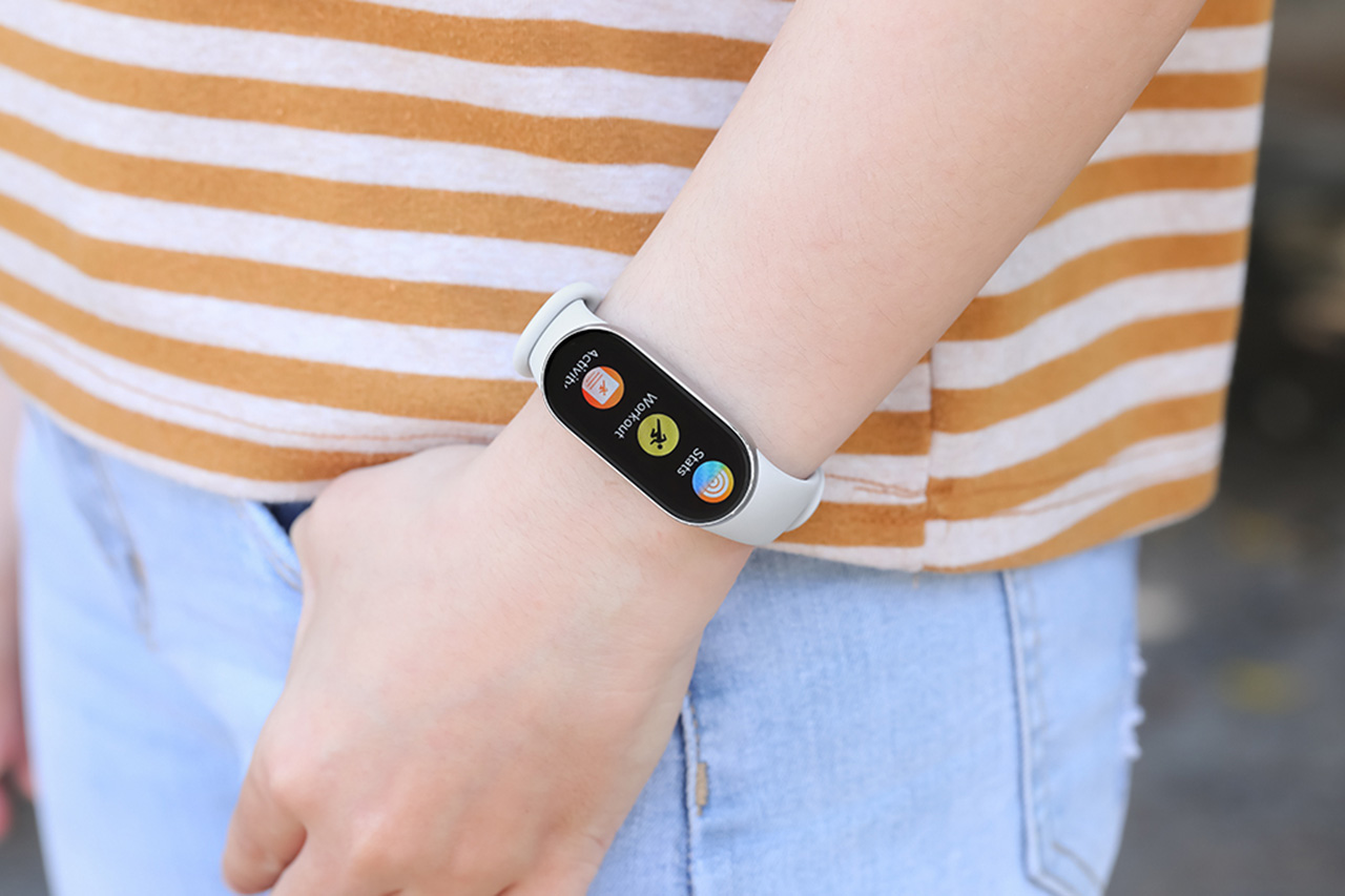 Xiaomi Smart Band 9 có thiết kế mỏng, nhẹ