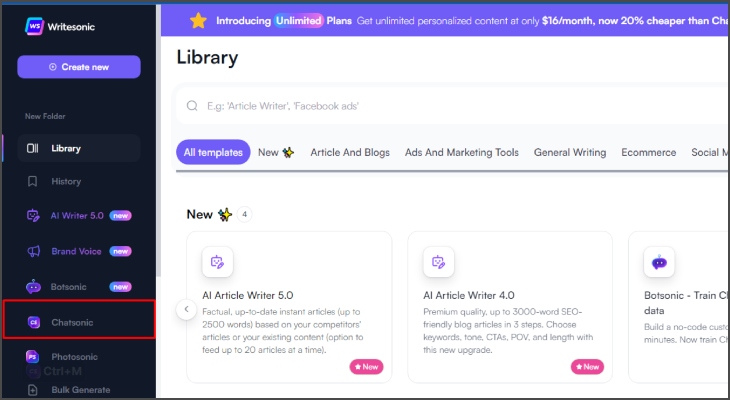Chatsonic không chỉ phản hồi các câu hỏi mà còn có khả năng hiểu sâu về ngữ cảnh