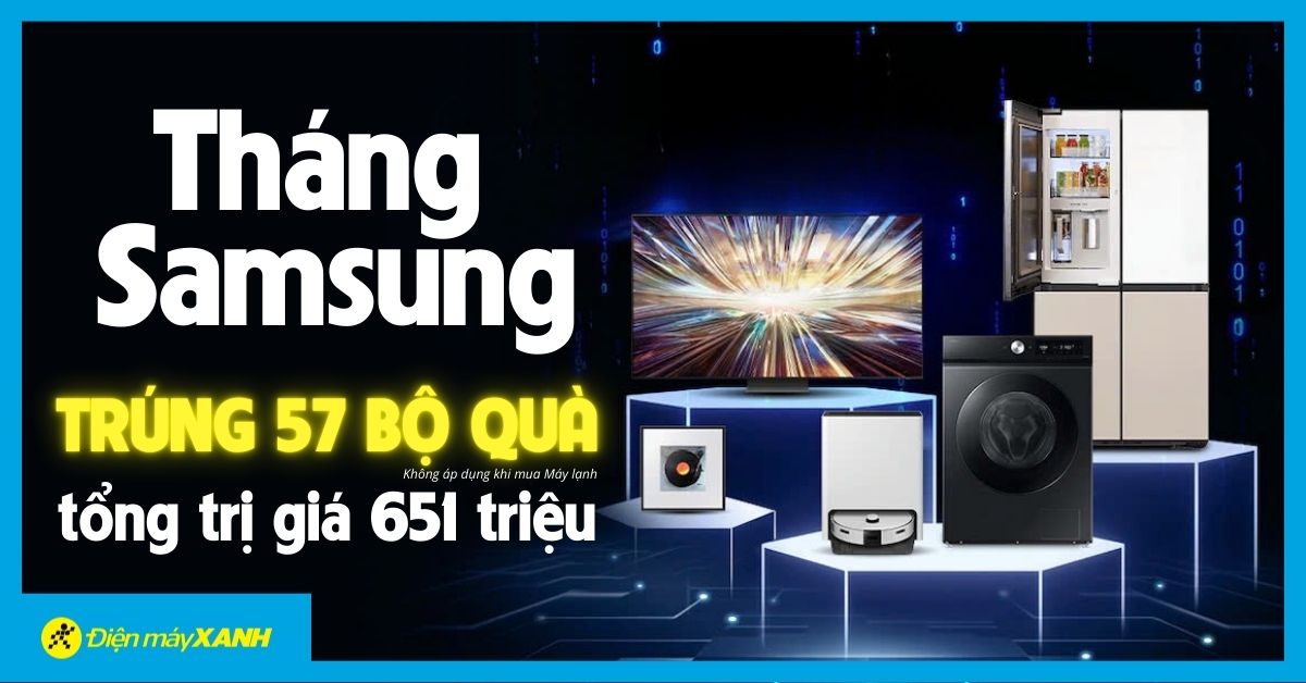 Mua Samsung Rinh Ngay Qua Lon Tham Gia Quay So Trung Thuong Ngay