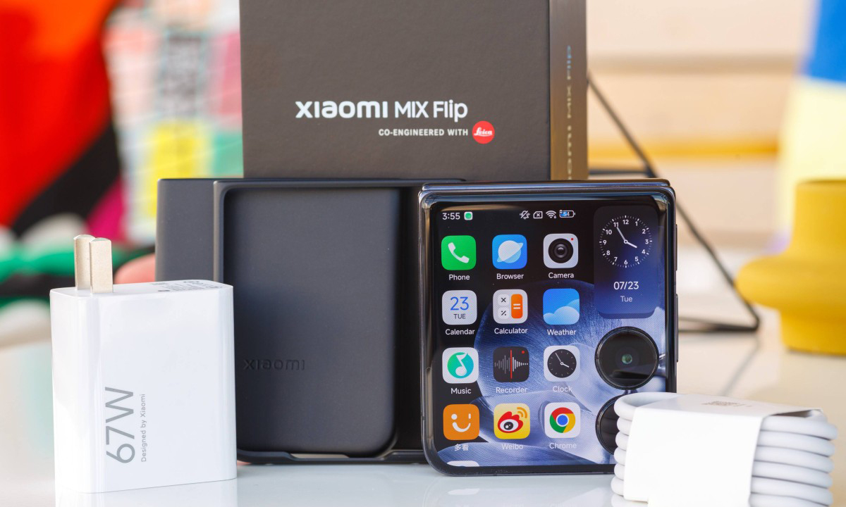 Xiaomi MIX Flip tuy có hiệu năng tốt nhưng cần cải thiện khả năng tản nhiệt. Nguồn: GSMArena. Xiaomi MIX Flip tuy có hiệu năng tốt nhưng cần cải thiện khả năng tản nhiệt. Nguồn: GSMArena.