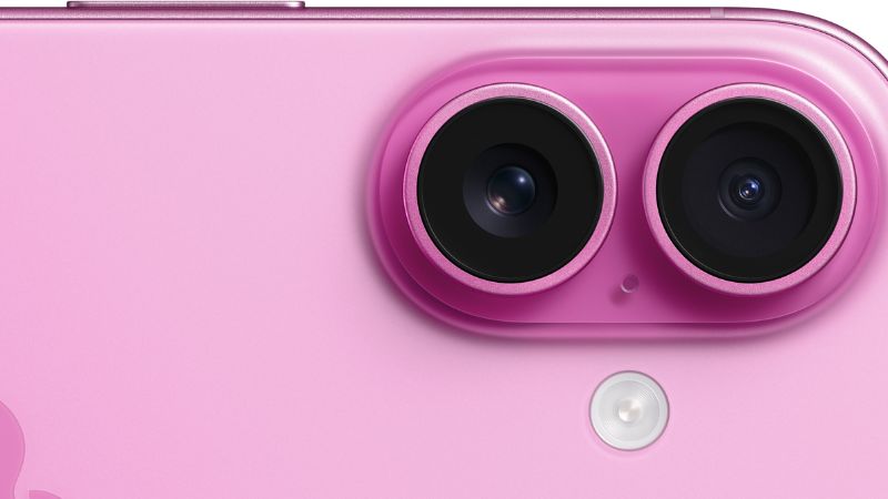 Camera iPhone 16/ 16 Plus với thiết kế dọc - Nguồn Apple