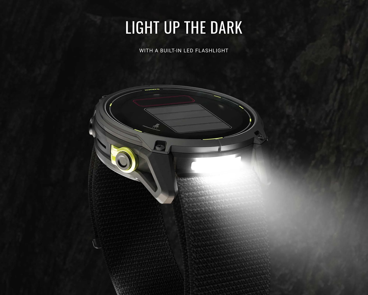 Đèn LED được tích hợp trên Garmin Enduro 3 