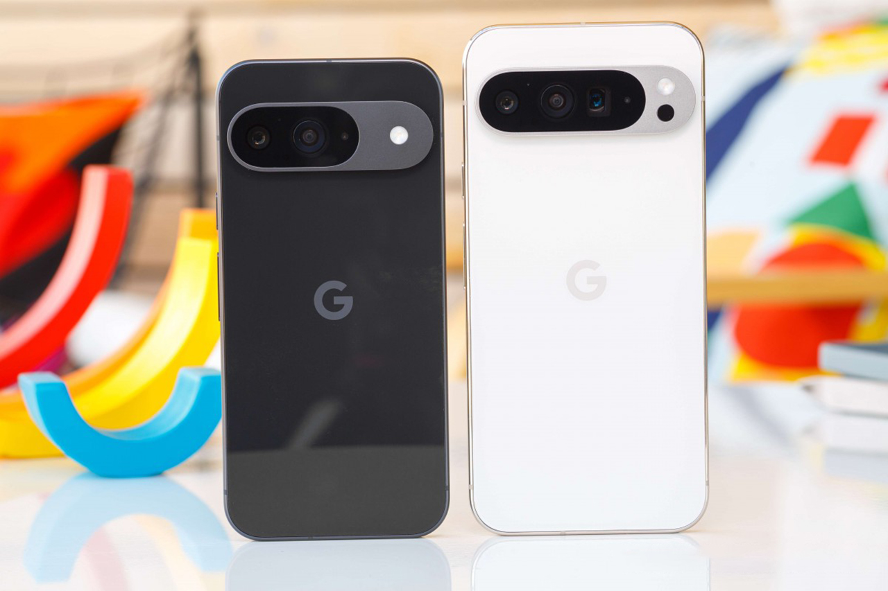 Trong khi Google Pixel 9 và Google Pixel 9 Pro có cùng kích thước thì mẫu Google Pixel 9 Pro XL lại lớn hơn. Nguồn: GSMArena.