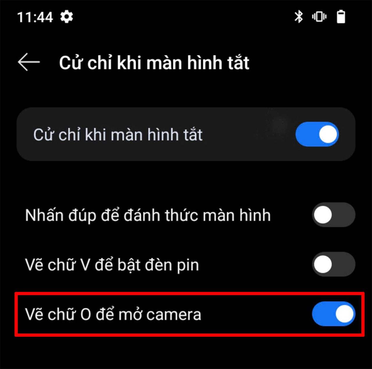 Cách mở nhanh camera khi màn hình tắt trên realme C65s