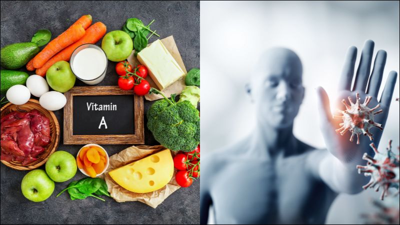 Vitamin A giúp tăng cường hệ miễn dịch