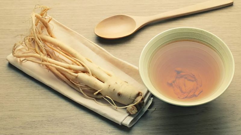 Nước sắc nhân sâm thường dùng cho người cơ thể suy nhược