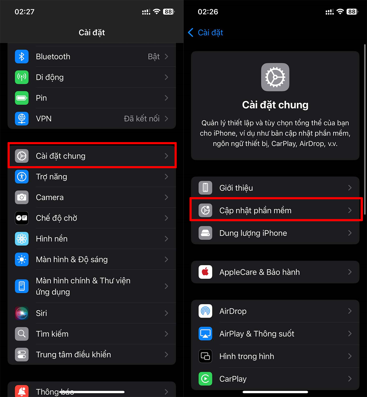 Cách cập nhật iOS 18 RC