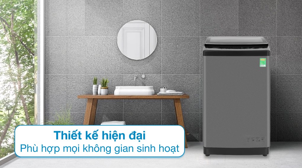 Máy giặt Hisense 10.5 kg WTJA1015UT có thiết kế tinh tế phù hợp với mọi không gian