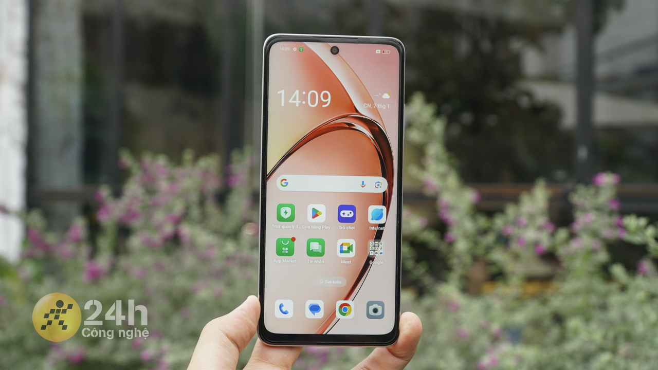 OPPO A3 còn được trang bị viên pin lớn cùng công suất sạc nhanh lớn.