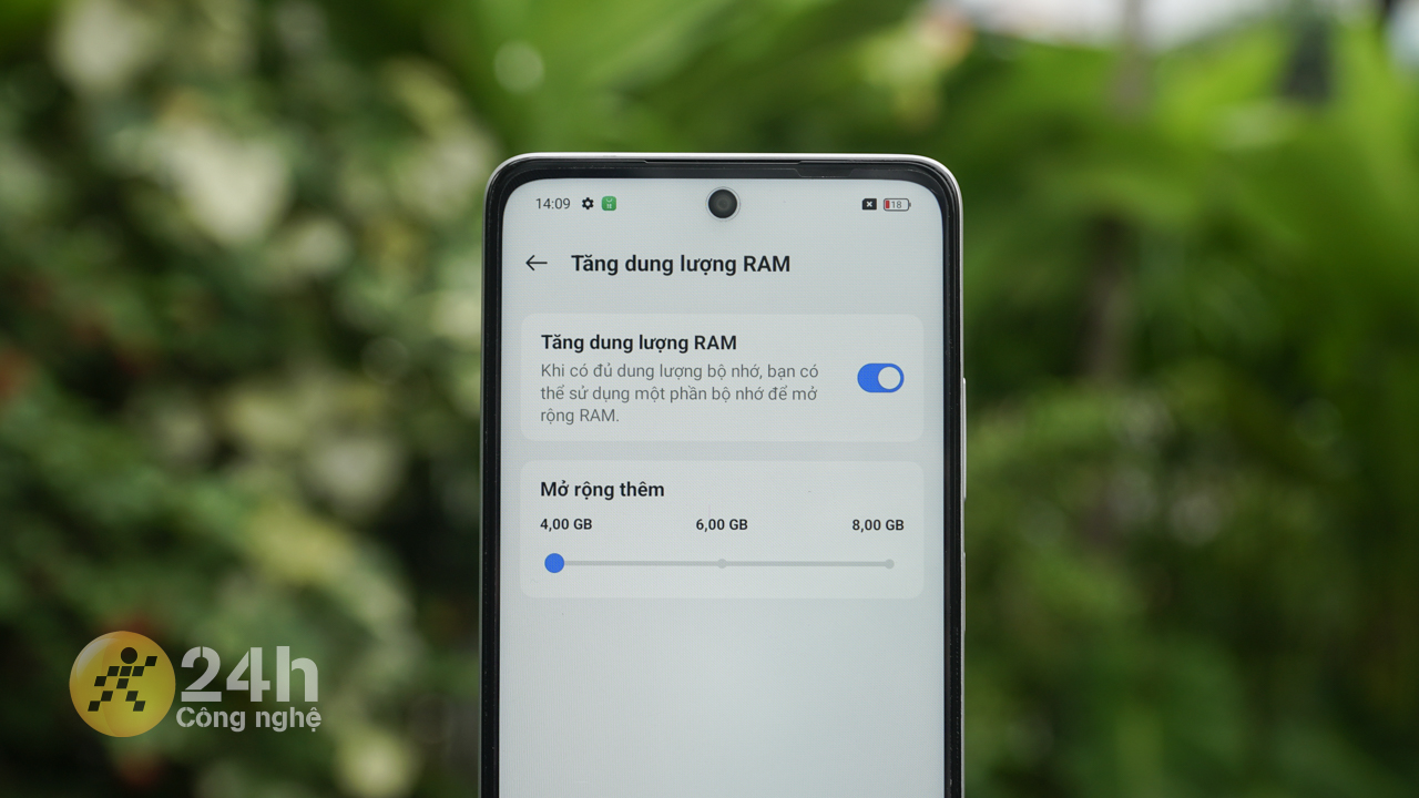 OPPO A3 còn được trang bị dung lượng RAM lớn để đáp ứng tốt nhu cầu đa nhiệm của người dùng.