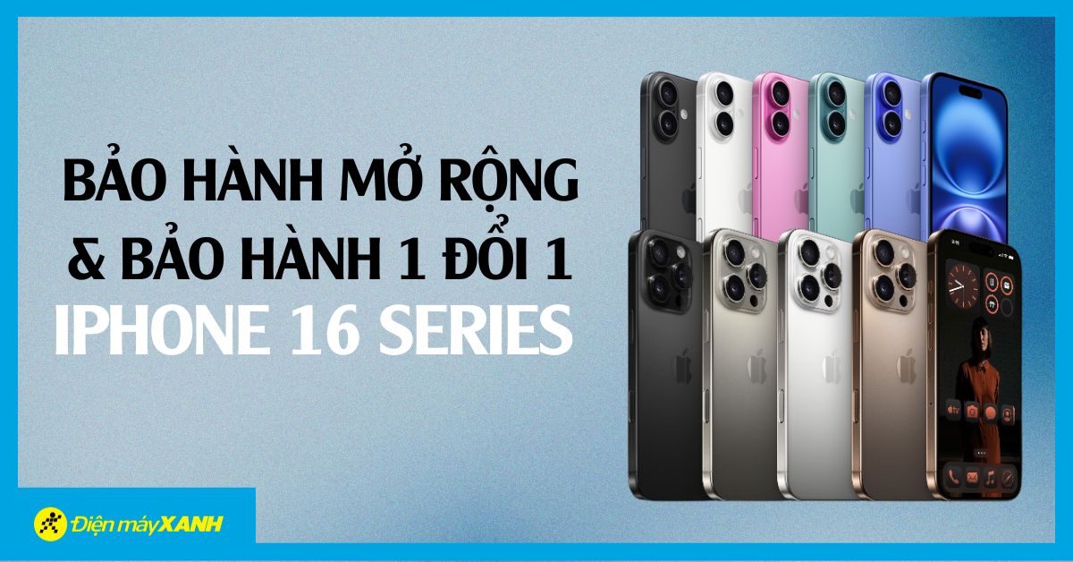 Hot Hot Hot: Sở Hữu Iphone 16 Series Và Ưu Đãi Gói Bảo Hành Cực Hấp Dẫn