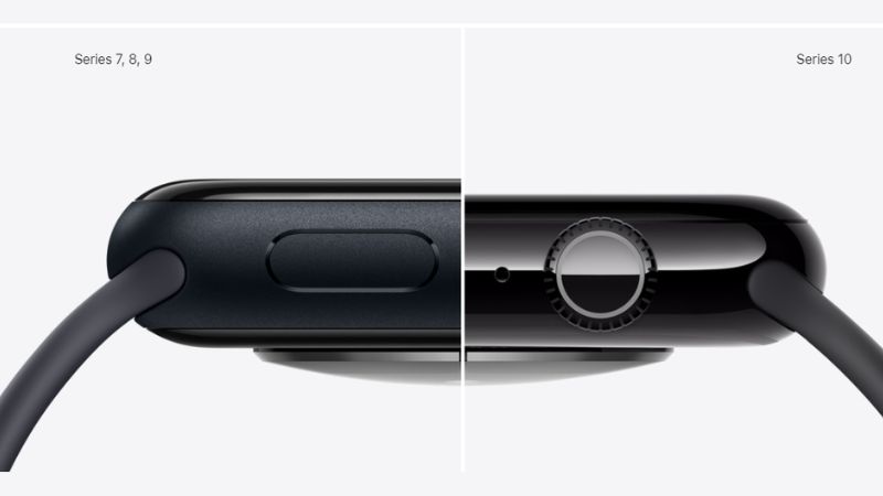 Apple Watch Series 10 có màn hình mỏng, hiện đại Apple Watch Series 10 có màn hình mỏng, hiện đại