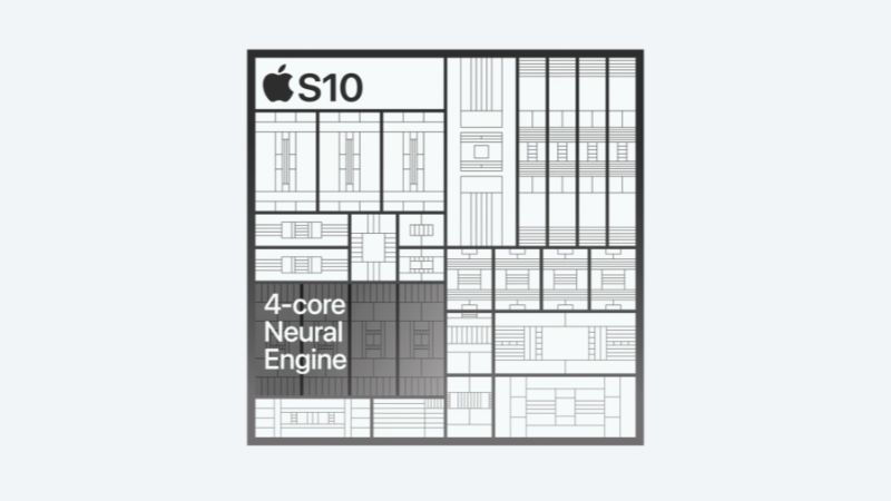 Hiệu năng vượt trội nhờ chip Apple S10 SiP Hiệu năng vượt trội nhờ chip Apple S10 SiP