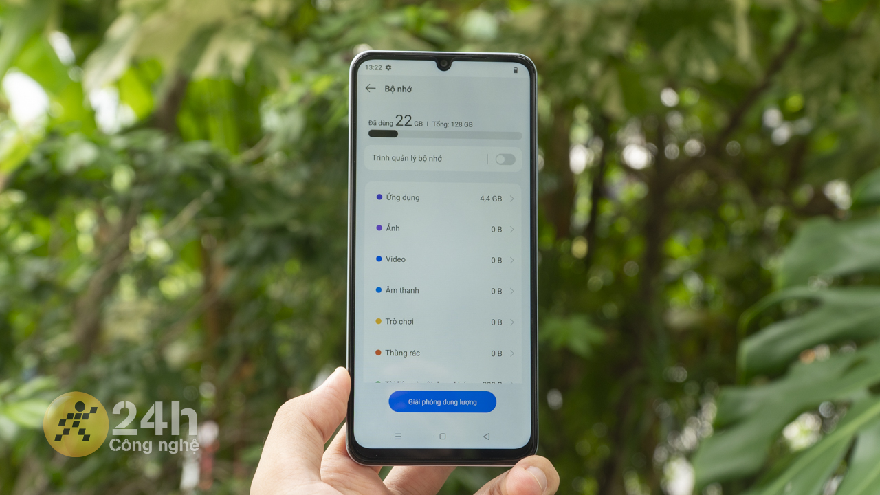 realme Note 60 được trang bị bộ nhớ trong lớn cùng dung lượng RAM đến 6 GB.