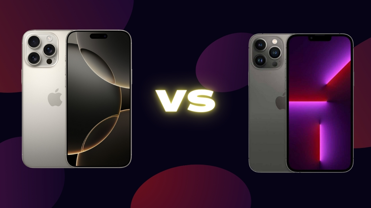 So sánh iPhone 16 Pro Max và iPhone 13 Pro Max So sánh iPhone 16 Pro Max và iPhone 13 Pro Max