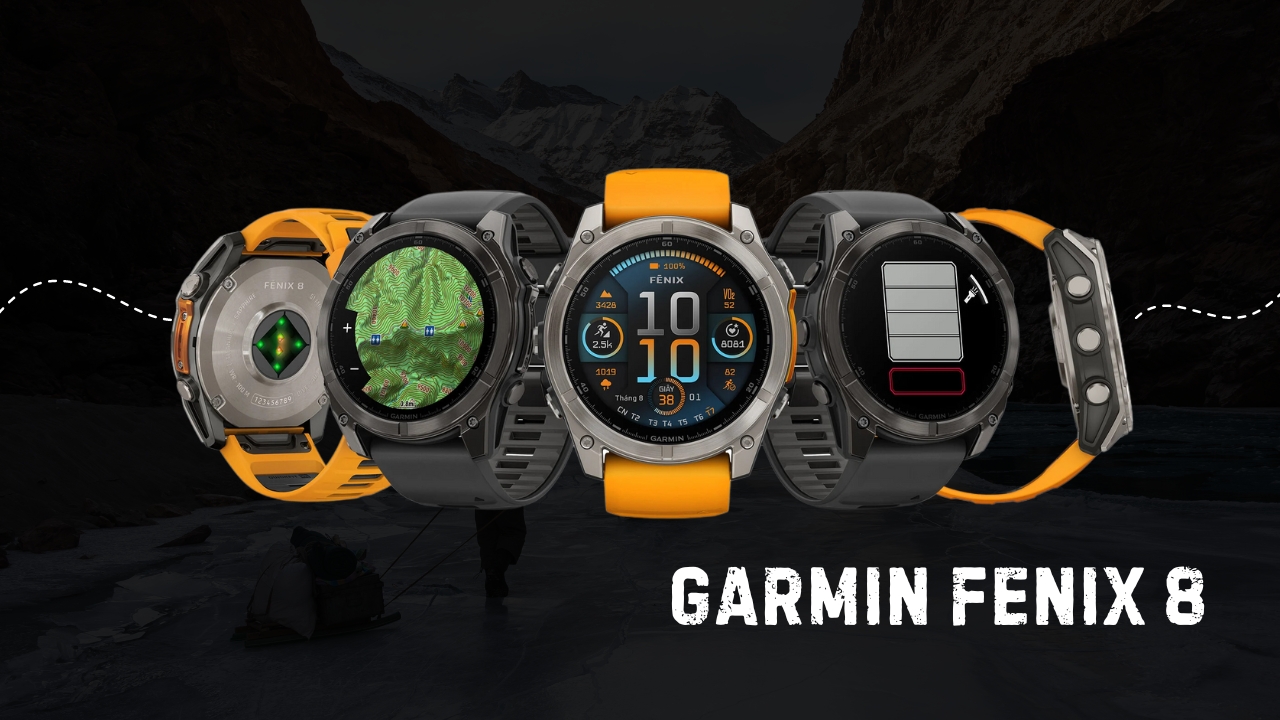 Garmin Fenix 8 là người bạn đồng hành cực 