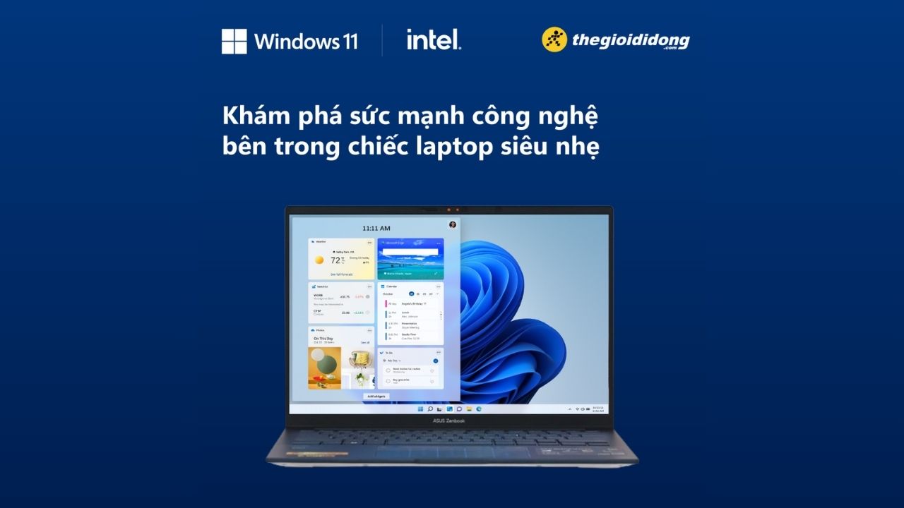 Khám phá sức mạnh công nghệ bên trong chiếc laptop siêu nhẹ Asus Zenbook 14 OLED