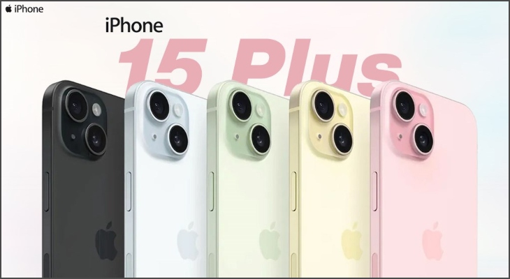 iPhone 15 Plus với thiết kế xịn sò, bảng màu pastel ngọt ngào