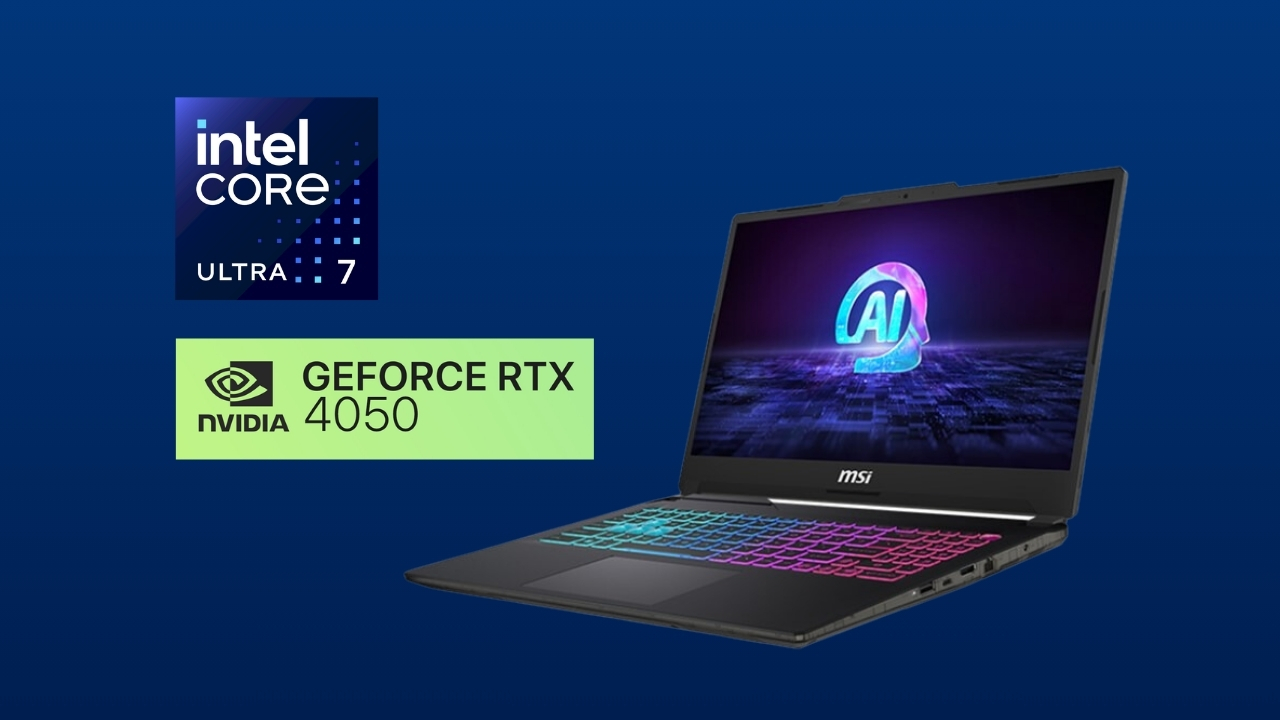 Tận hưởng trải nghiệm gaming tuyệt đỉnh với laptop MSI Cyborg 15 AI A1VEK Tận hưởng trải nghiệm gaming tuyệt đỉnh với laptop MSI Cyborg 15 AI A1VEK