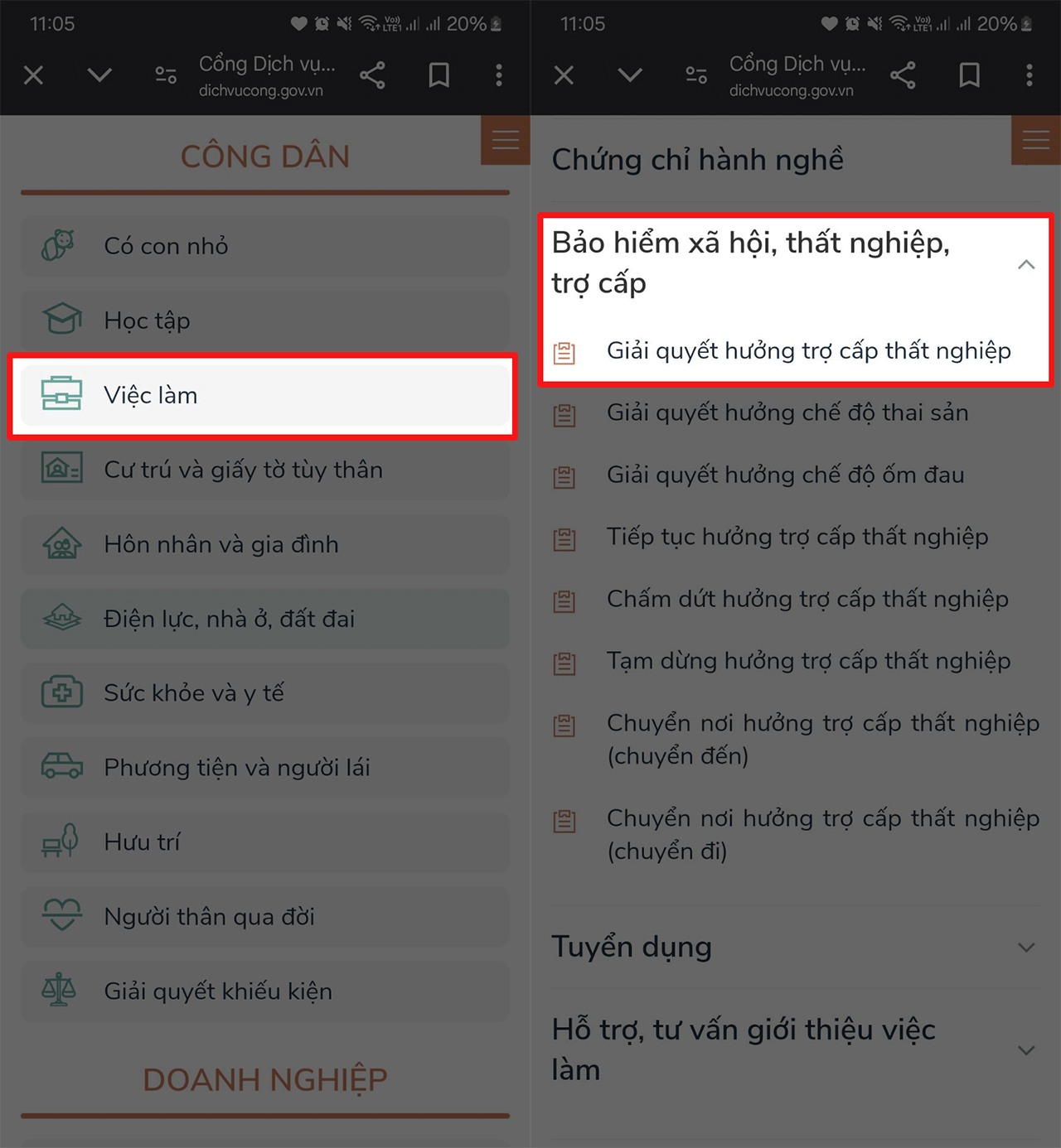 Cách đăng ký bảo hiểm thất nghiệp online Cách đăng ký bảo hiểm thất nghiệp online