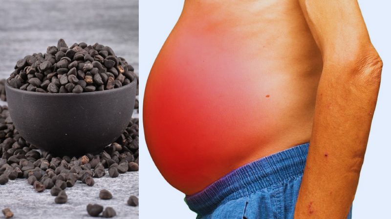 Hắc sửu kết hợp với hồi hương giúp giảm tình trạng chướng bụng do viêm gan mạn tính và viêm thận mạn tính