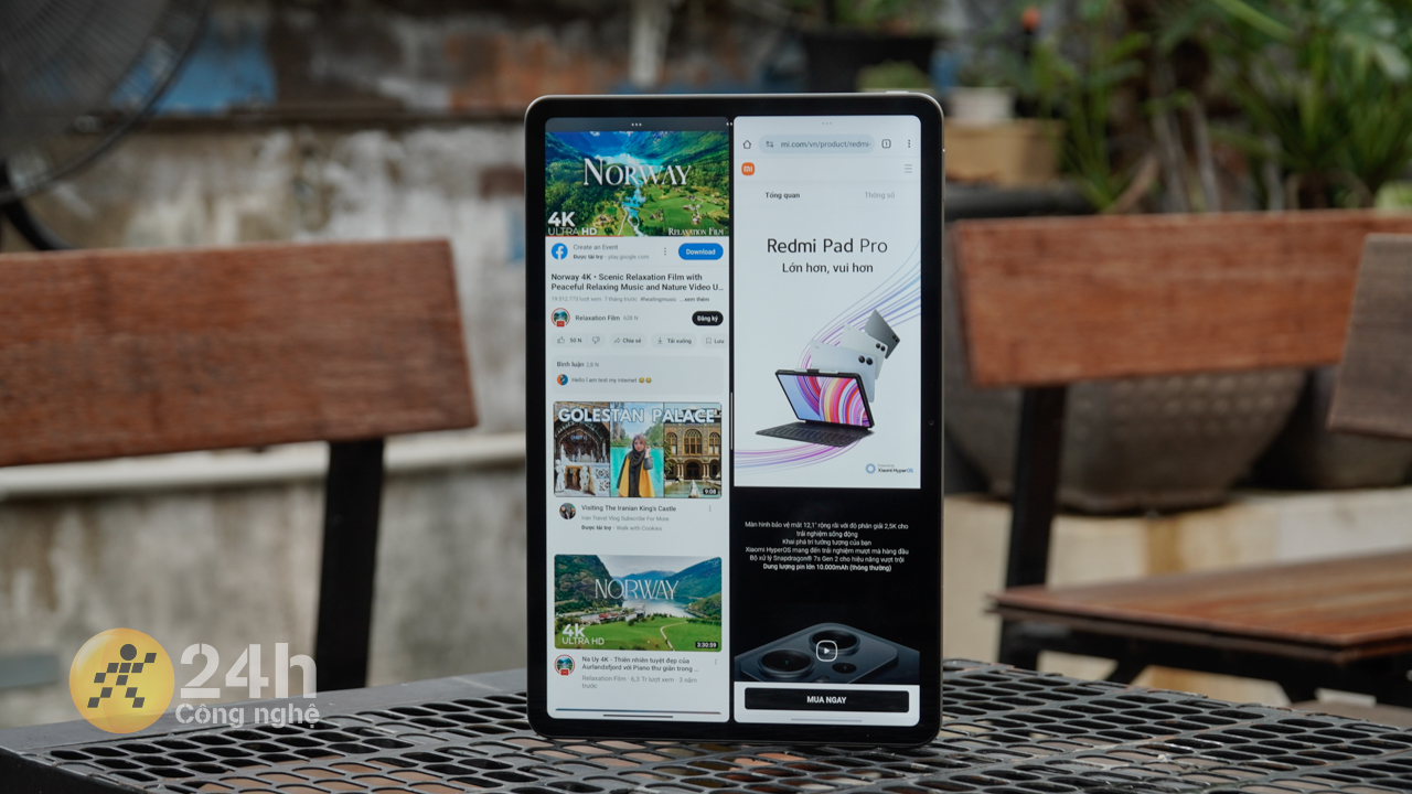 Bùng nổ trải nghiệm giải trí trên máy tính bảng tầm trung với Redmi Pad Pro Bùng nổ trải nghiệm giải trí trên máy tính bảng tầm trung với Redmi Pad Pro