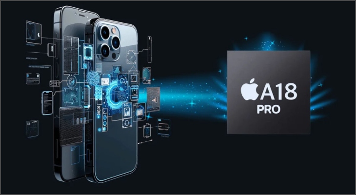 A18 Pro sở hữu GPU 6 lõi, nhanh hơn đến 20% so với thế hệ trước