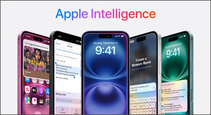 Apple Intelligence sẽ được tích hợp sẵn trên dòng máy của iPhone 16 Series