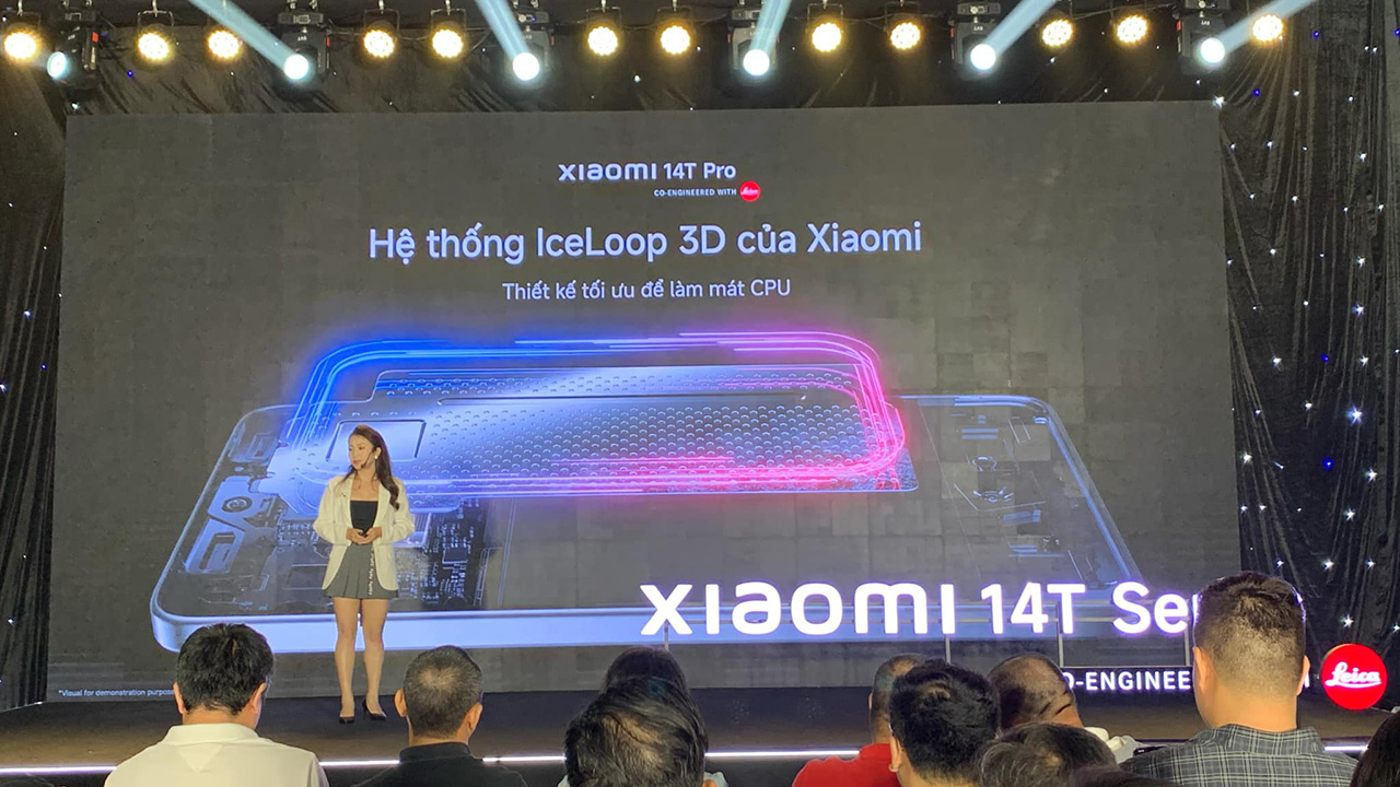 Hệ thống tản nhiệt IceLoop 3D mới trên Xiaomi 14T Series