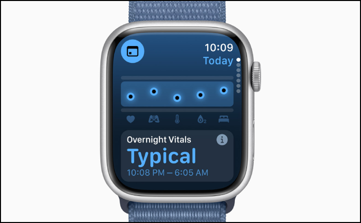 Ứng dụng Sinh hiệu cung cấp nhiều thông tin chuyên sâu về các chỉ số sức khoẻ quan trọng