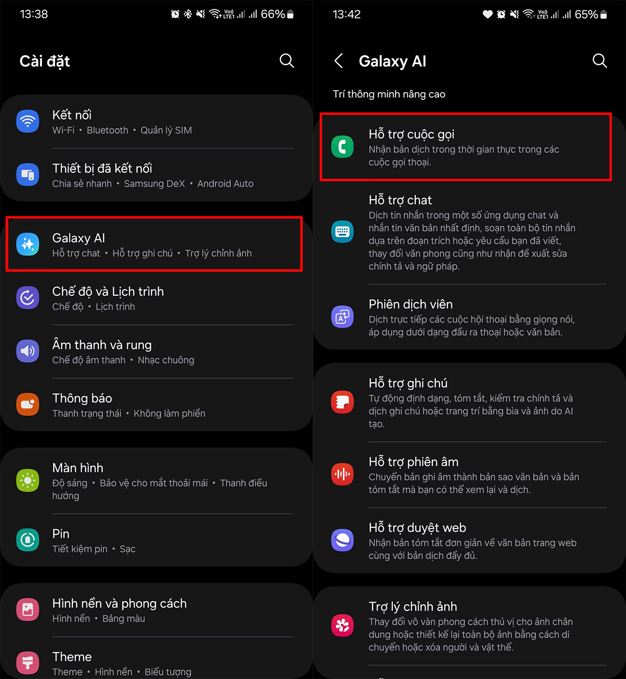 Cách dịch cuộc gọi trên Galaxy S24 FE Cách dịch cuộc gọi trên Galaxy S24 FE
