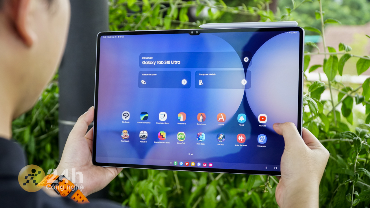 Galaxy Tab S10 Ultra: Khi công nghệ AI hòa quyện cùng thiết kế đỉnh cao