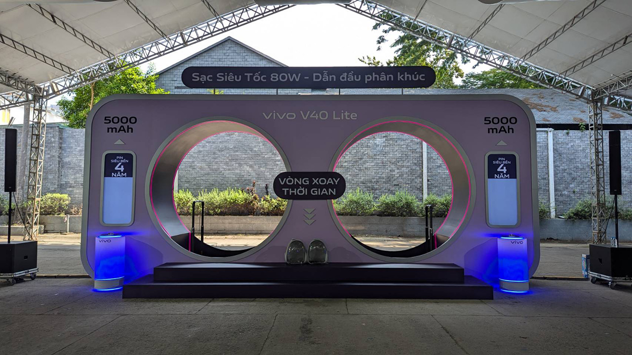 Khi đến với sự kiện trải nghiệm Vivo V40 Lite các bạn sẽ được tham gia các mini game thú vị