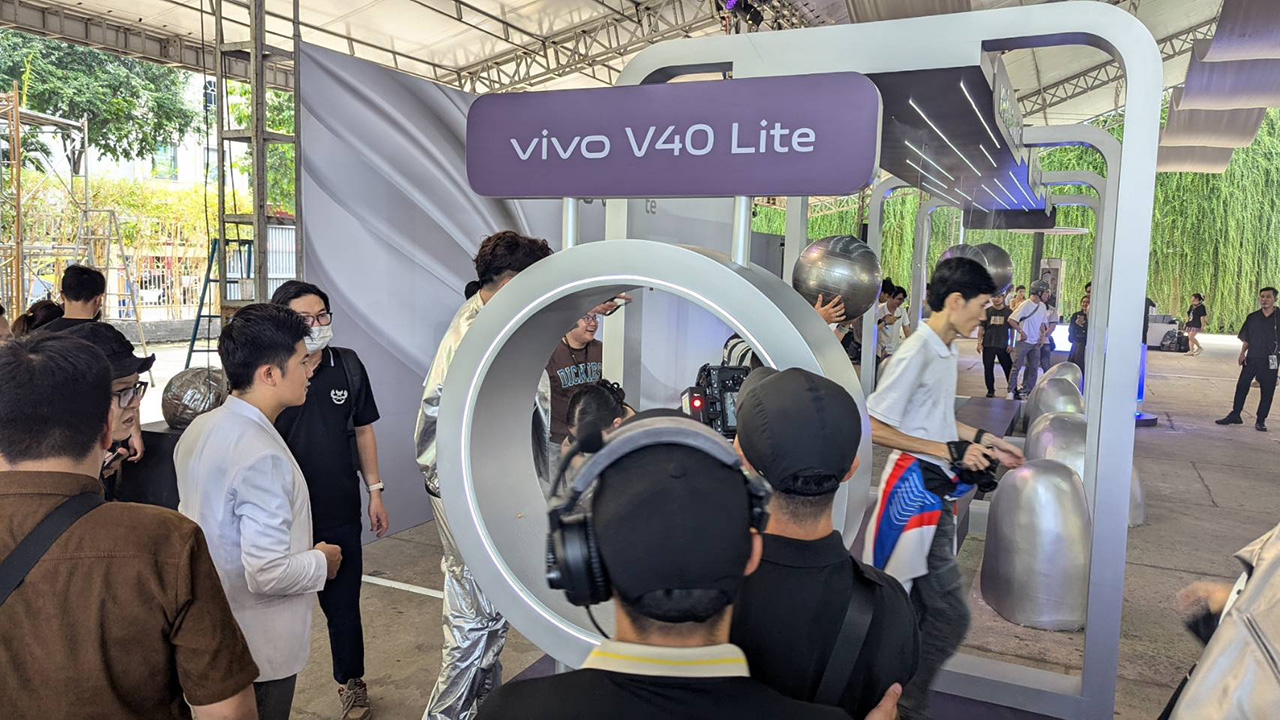 Rất nhiều thử thách thú vị đang chờ đợi các quý khách tại sự kiện trải nghiệm Vivo V40 Lite