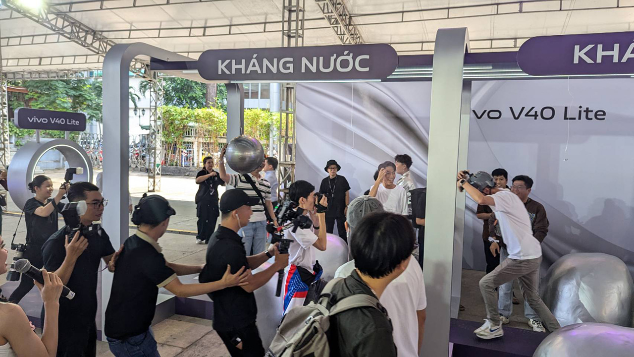 Rất nhiều thử thách thú vị đang chờ đợi các quý khách tại sự kiện trải nghiệm Vivo V40 Lite