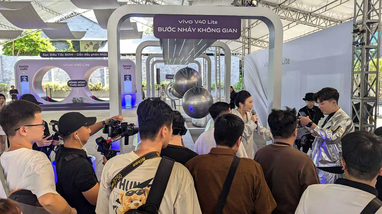 Rất nhiều thử thách thú vị đang chờ đợi các quý khách tại sự kiện trải nghiệm Vivo V40 Lite