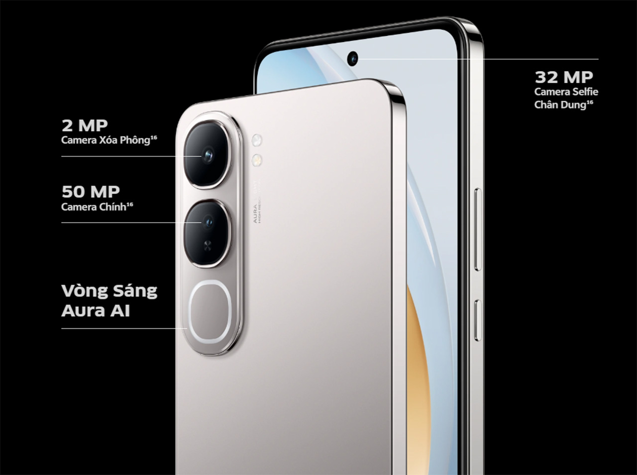 Thông số camera sau trên Vivo V40 Lite Thông số camera sau trên Vivo V40 Lite