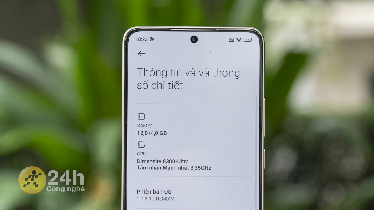 Xiaomi 14T sẽ không khiến bạn thất vọng về hiệu năng nhờ được trang bị chip Dimensity 8300-Ultra.