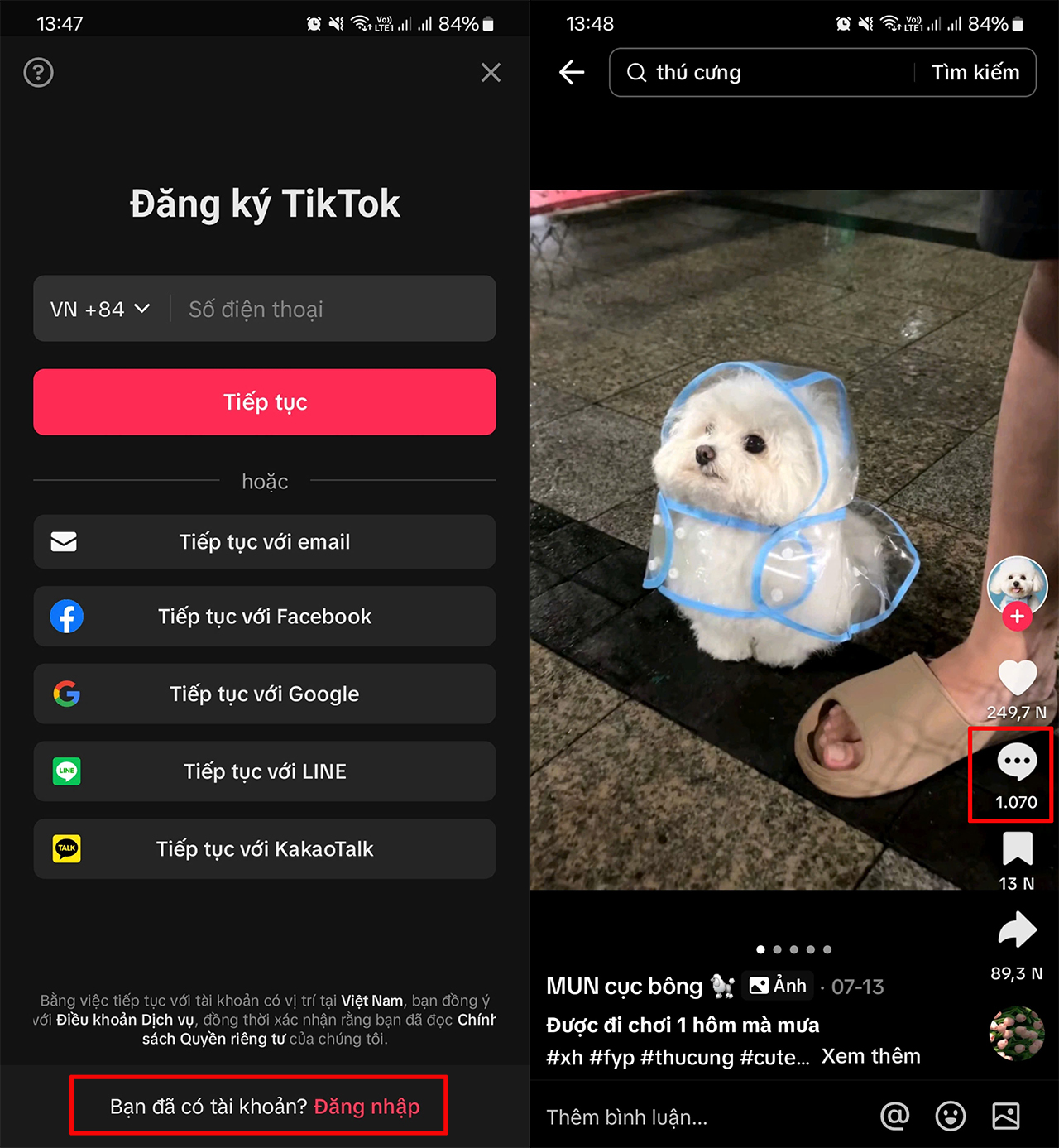 Cách bình luận bằng ảnh trên TikTok Cách bình luận bằng ảnh trên TikTok