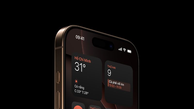 Kích thước màn hình của iPhone 16 Pro Max lớn hơn đáng kể so với iPhone 16 Pro