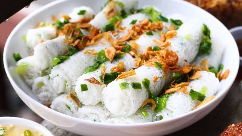 Bánh hỏi có thể bảo quản được từ 1-2 ngày trong ngăn mát tủ lạnh