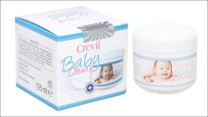 Kem Crevil Baby giúp chống hăm tã, làm dịu và phục hồi da