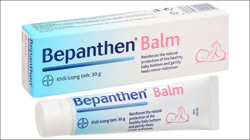 Kem bôi Bepanthen Balm giúp ngừa hăm tã, kích ứng da cho bé